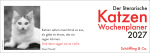Der literarische Katzen Wochenplaner 2027